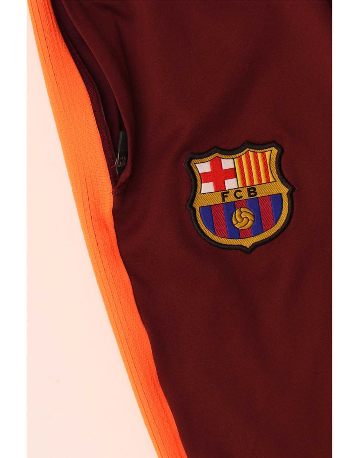 Nike Herre Barcelona træningsdragt Bukser Large Maroon Colourblock Polyester