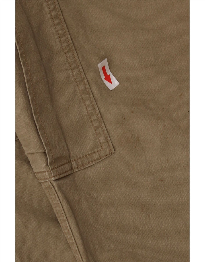 SUPERDRY Slim Cargo Bukser til mænd W32 L32 Beige Bomuld
