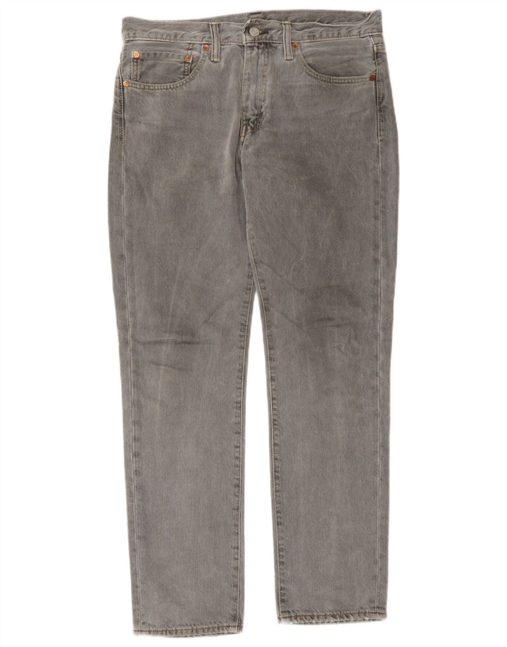 Levi's Herre 511 Slim Tapered Jeans W32 L30 Grå Bomuld