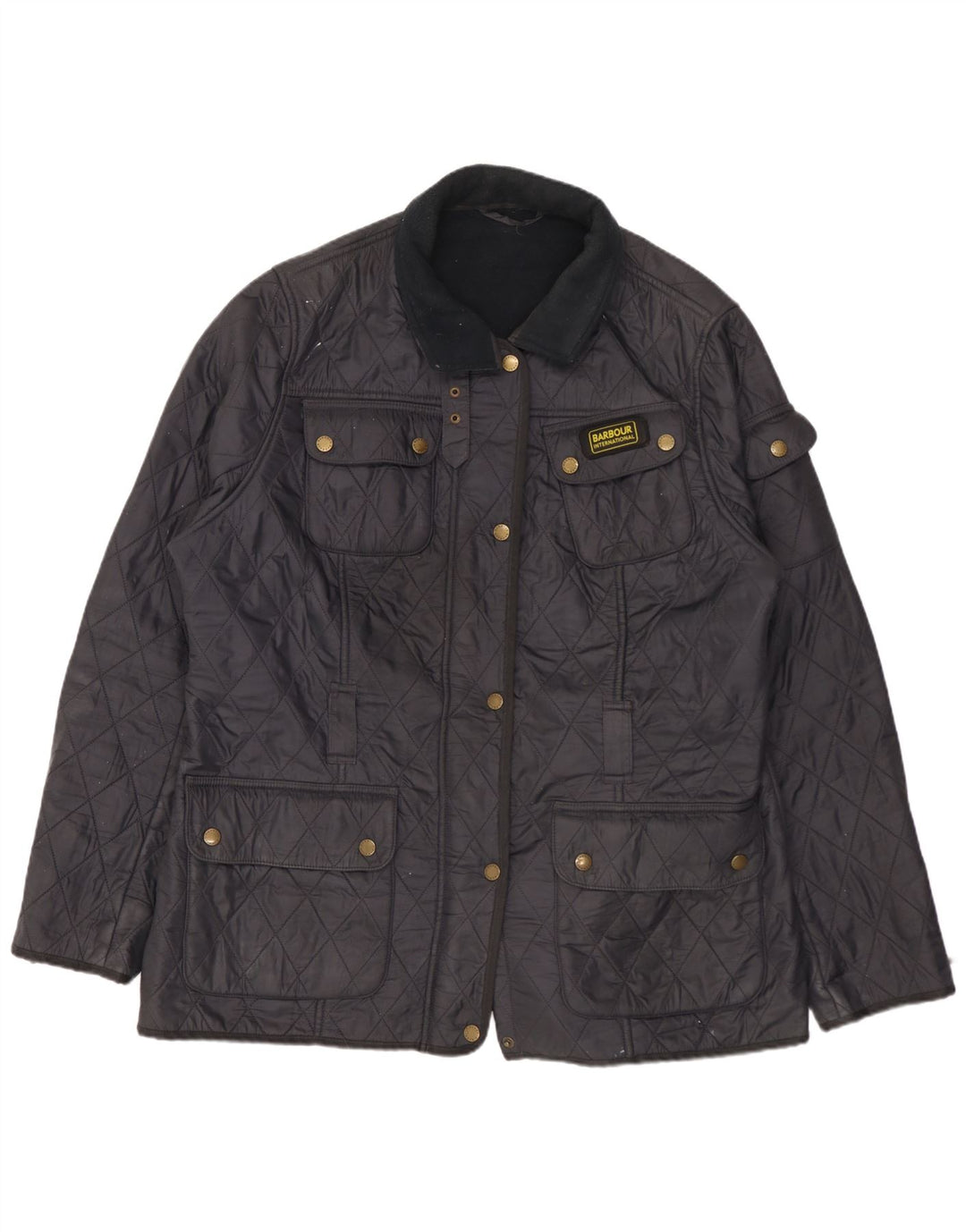 Barbour Quiltet jakke til kvinder UK 20 2XL Marineblå