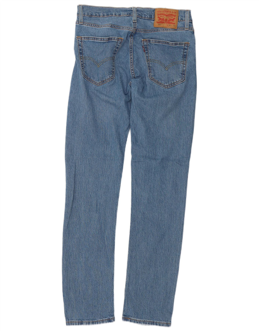 Levi's Herre 511 Slim Jeans W30 L32 Blå Bomuld
