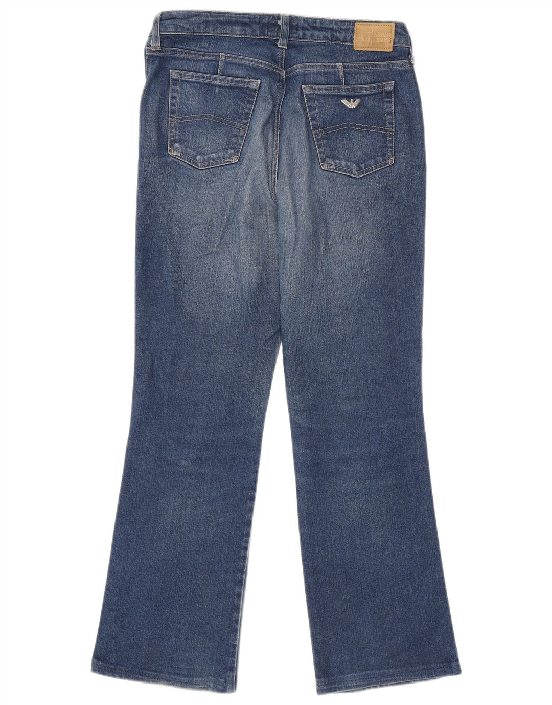 Armani Dame Bootcut Jeans W30 L28 Blå Bomuld