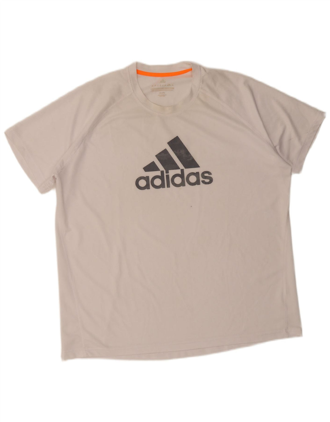 Adidas Herre grafisk T-shirt Top 2XL Hvid