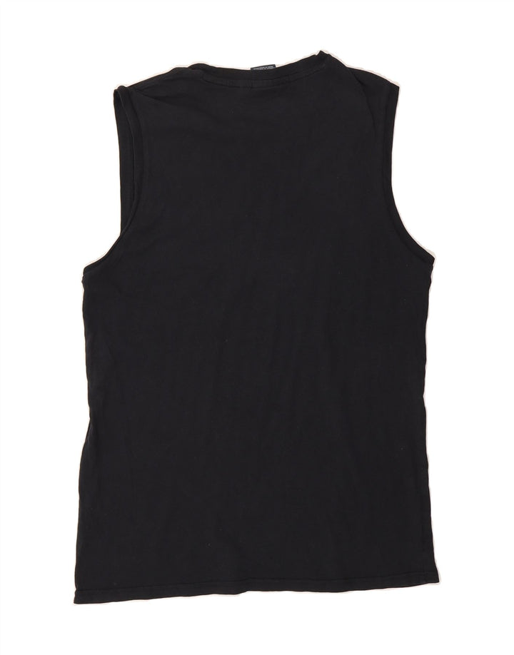 CHAMPION Mens Vest Top XL Black Vintage Champion and Second-Hand Champion from Messina Hembry 