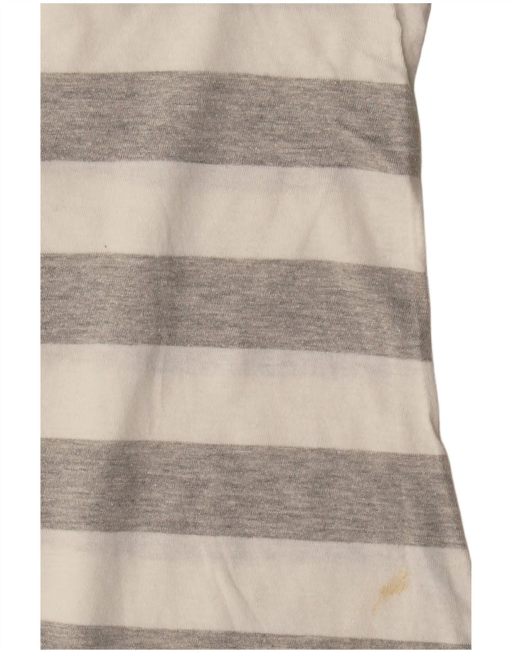 UMBRO Womens Cami Top UK 14 Large Grey Striped