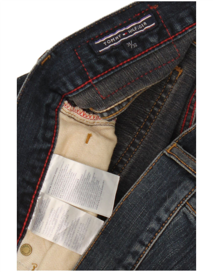 Tommy Hilfiger Lige Jeans til kvinder W31 L32 Blå Bomuld