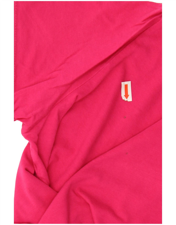 GUESS Grafisk T-shirt top til kvinder UK 10 Small Pink