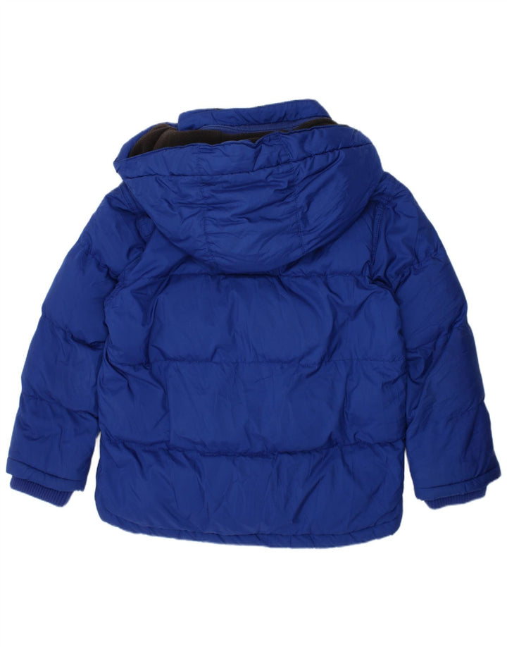 TIMBERLAND hættejakke til drenge 5-6 år blå polyester