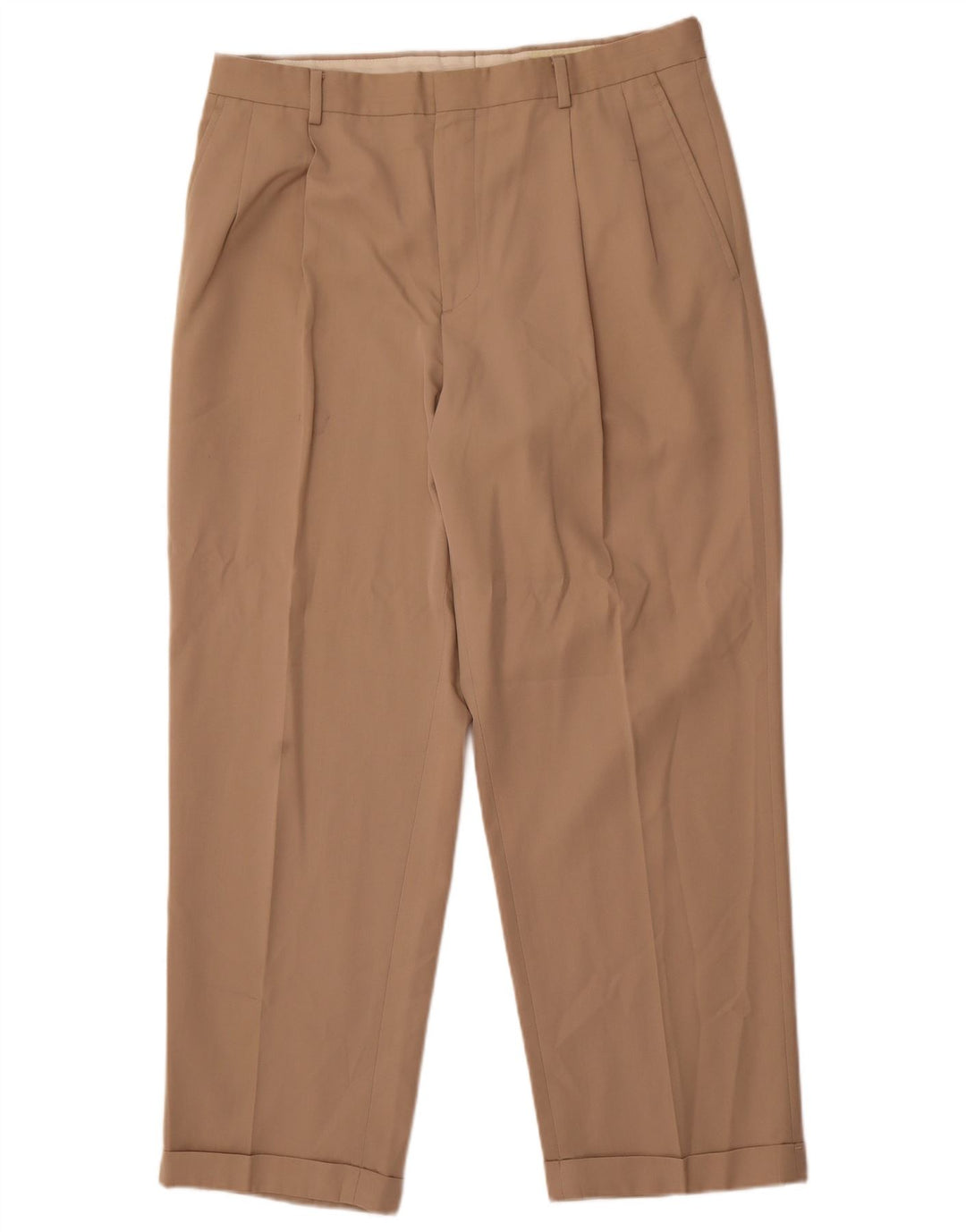 Eddie Bauer Herre Pegged Chino Bukser W36 L30 Beige Polyester