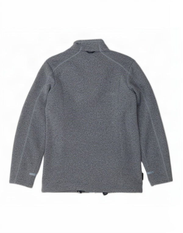 Jack Wolfskin Dame træningsdragt Top Jacket UK 12 Medium Grey Flecked