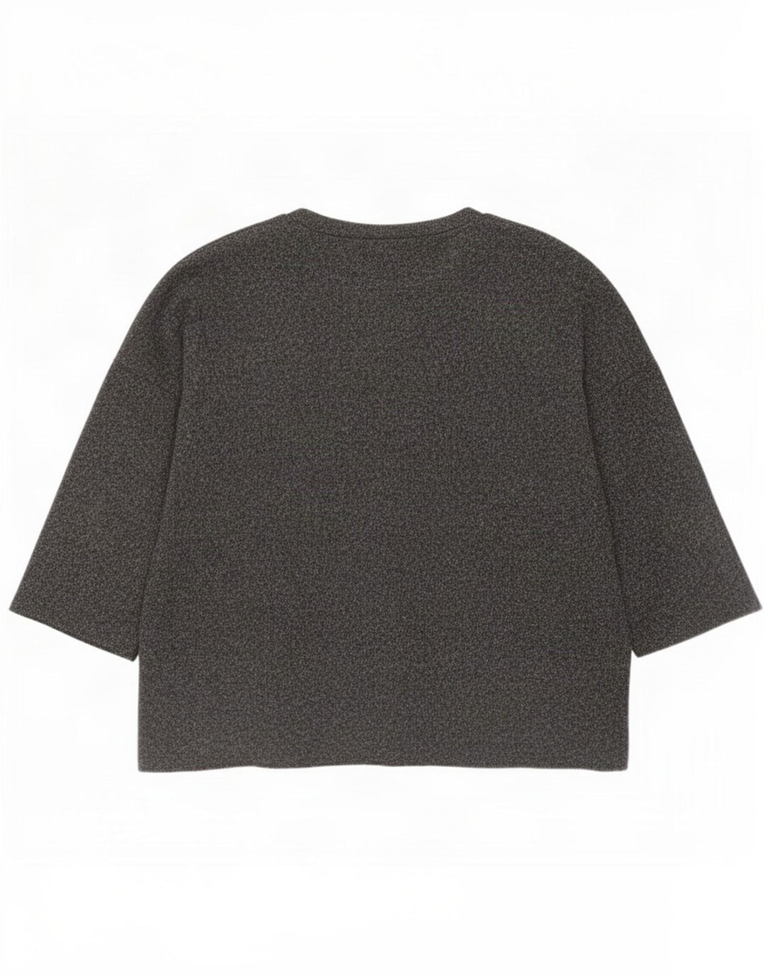 Zara Dame Top 3/4 ærmet UK 16 Large Grå Polyester