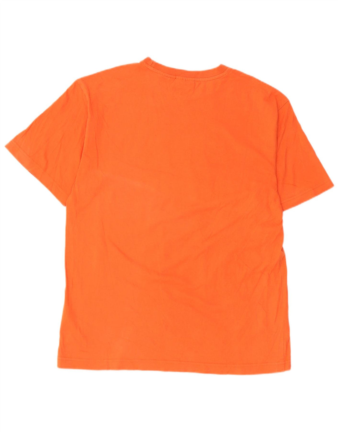 Fila Herre grafisk T-shirt top medium orange stribet bomuld