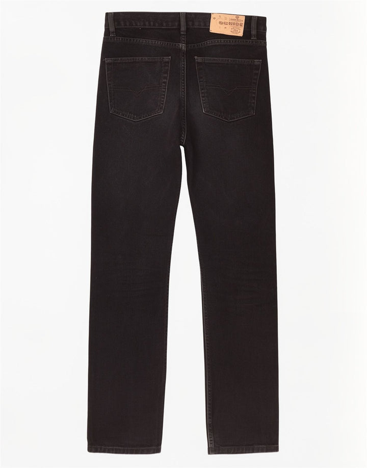 Diesel Herre Zathan Straight Jeans W29 L32 Sort Bomuld
