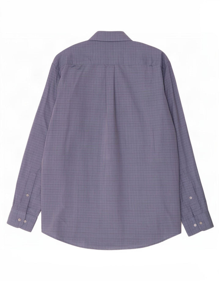 St. Bernard Herreskjorte str. 39 15 1/2 Medium Blue Check