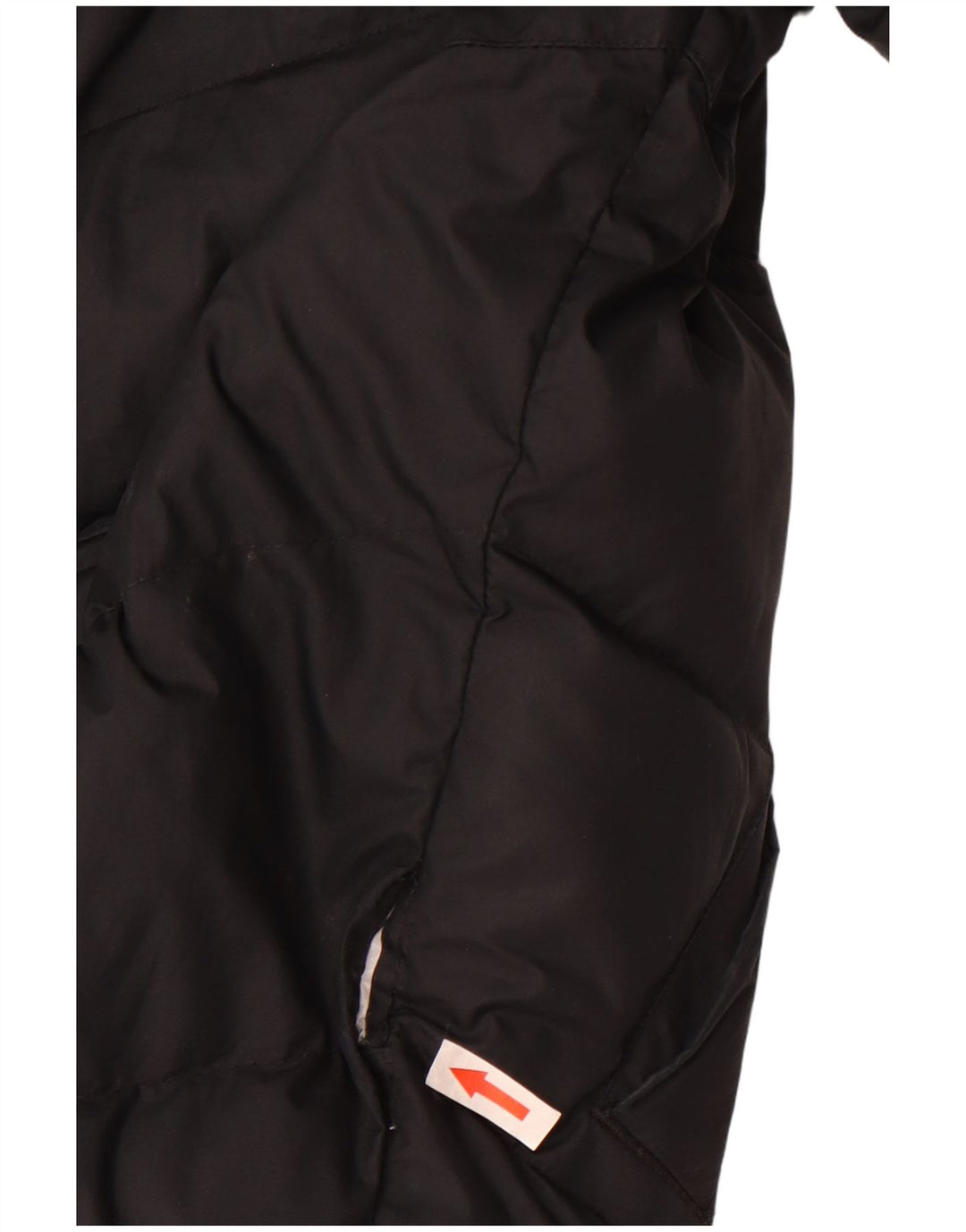 Nike drenge hættepolstret jakke 12-13 år stor sort polyester