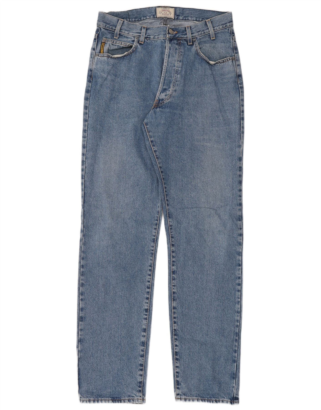 Armani Straight Jeans til mænd W33 L34 Blå