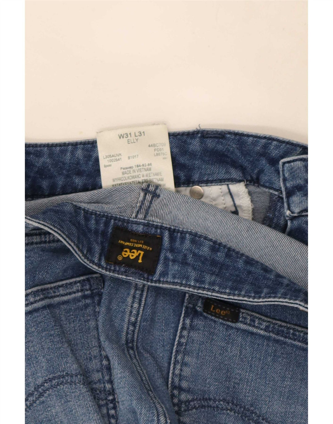 Lee Dame Elly Slim Jeans W31 L31 Blå Bomuld