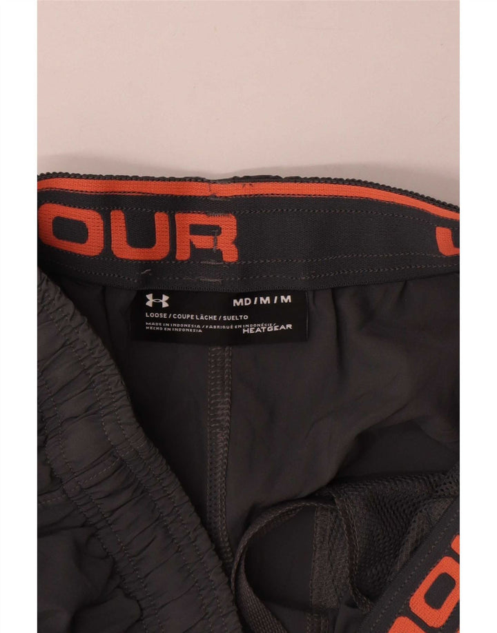 Under Armour Herre Heat Gear Graphic Sports Shorts Medium Grå