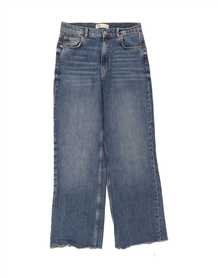 ZARA Womens Straight Jeans EU 40 Medium W30 L28 Blue Cotton Vintage Zara and Second-Hand Zara from Messina Hembry 