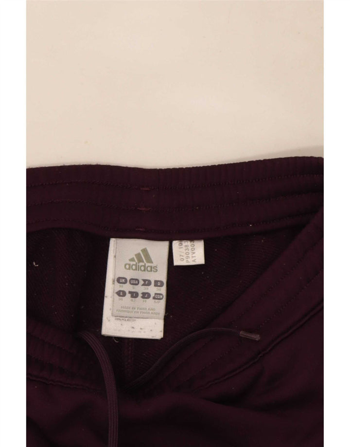 Adidas Træningsdragtsbukser til kvinder UK 10 Small Purple Polyester