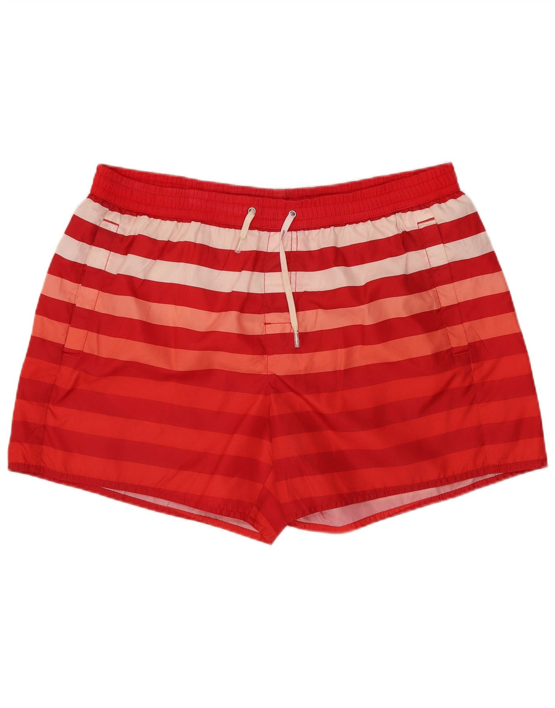 COAST Svømmeshorts til kvinder UK 18 XL Rødstribet polyester