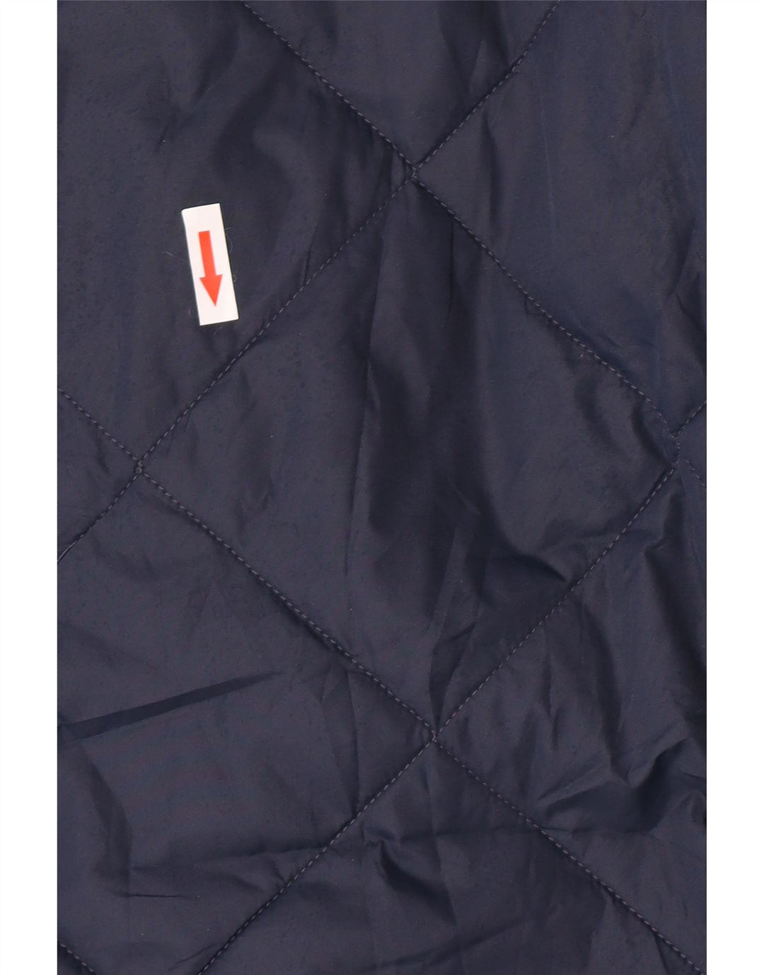 Marks & Spencer Herre quiltet jakke UK 38 Medium Navy Blue Polyester