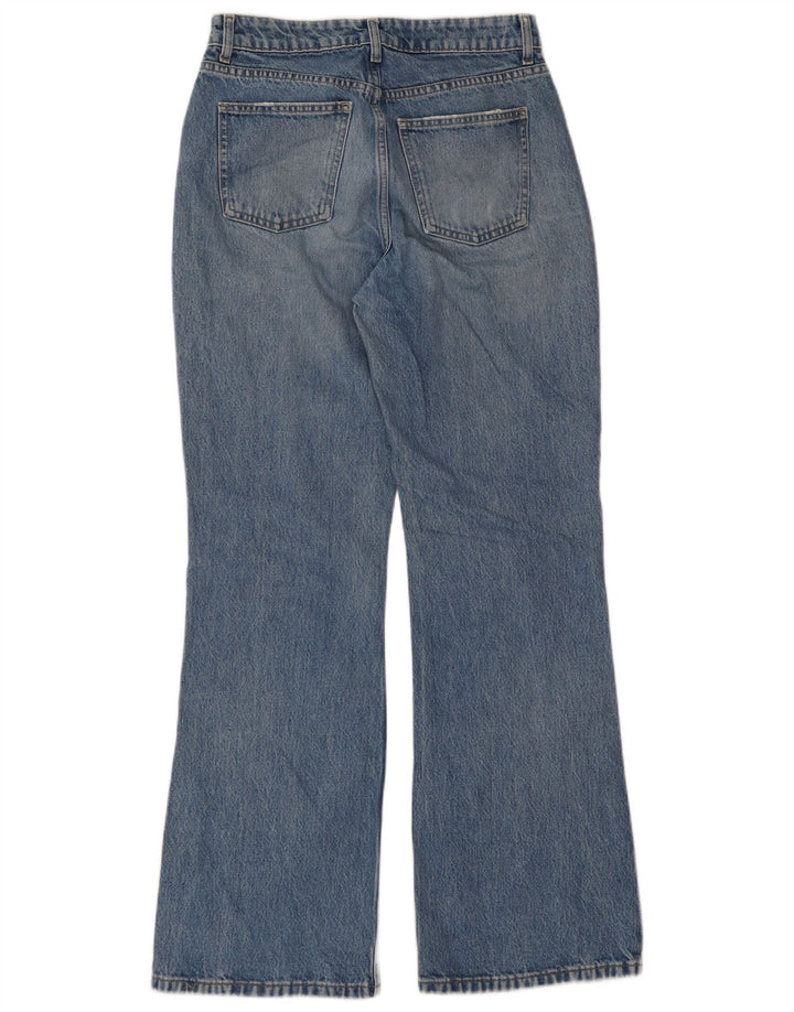 Topshop Dame Flared Jeans W30 L32 Blå Bomuld
