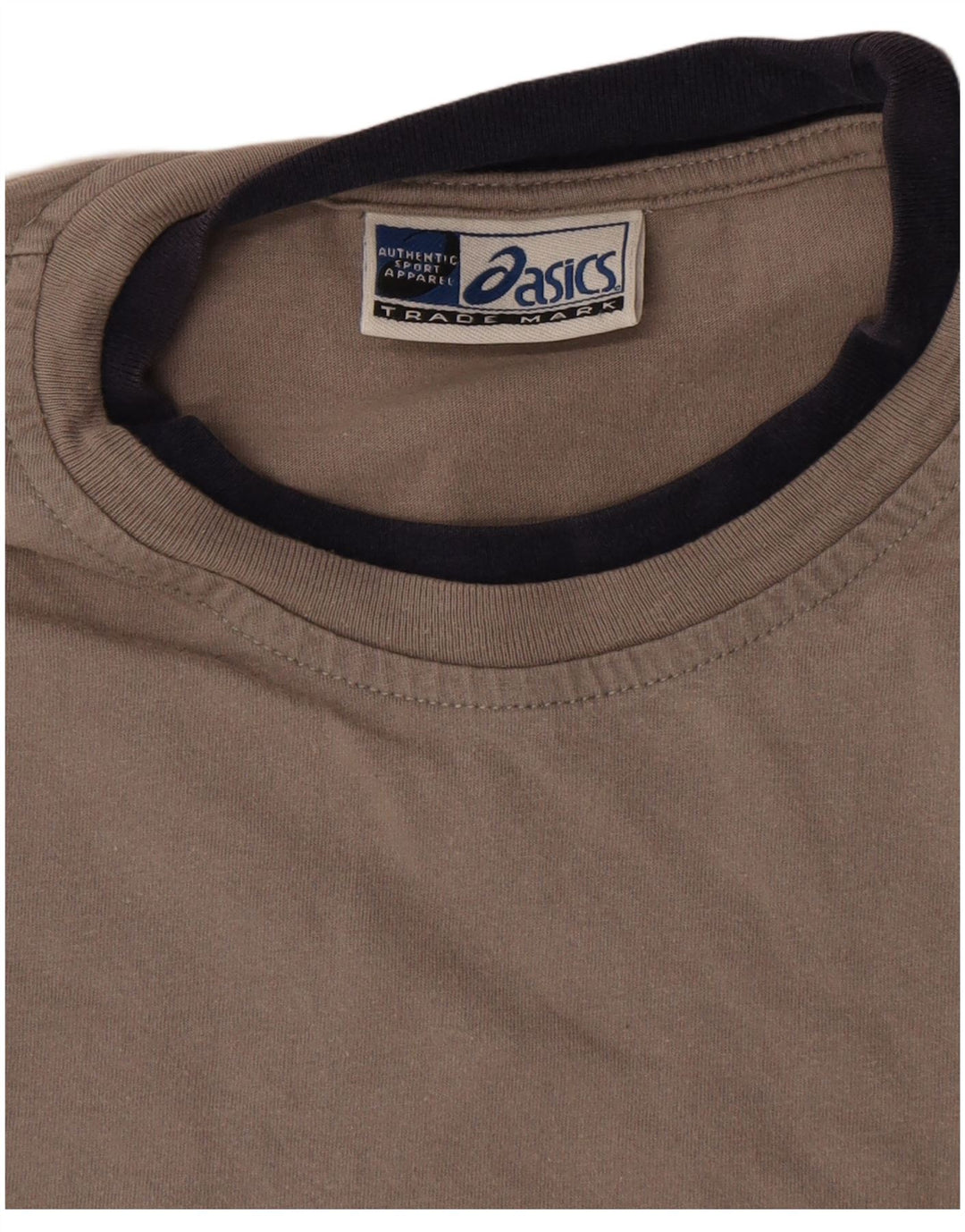 Asics Herre Grafisk T-Shirt Top Lille Grå Colourblock Bomuld