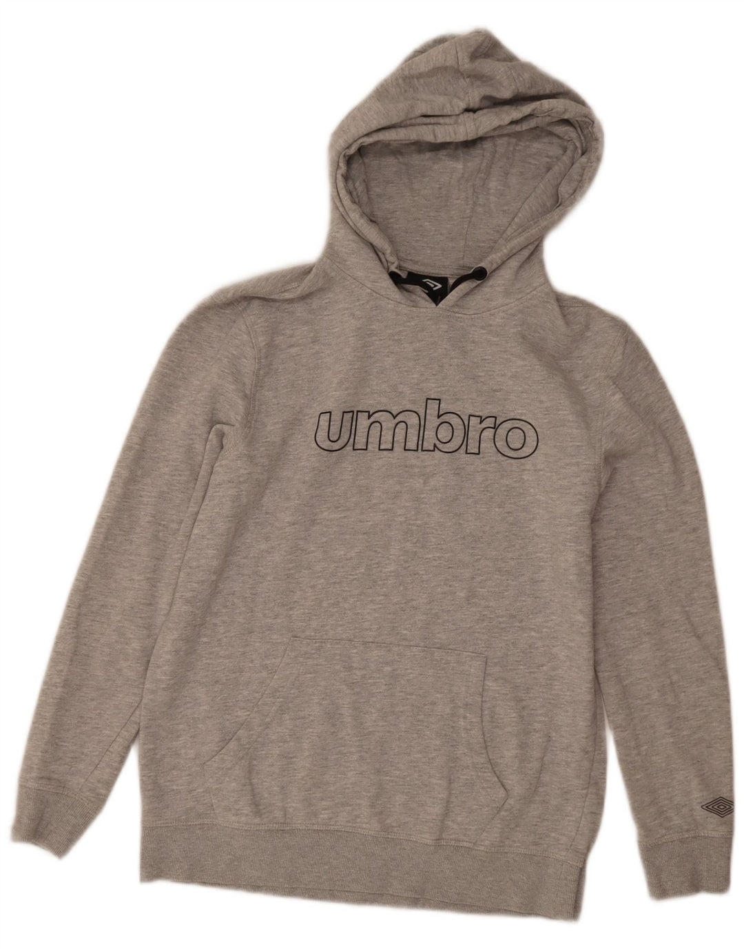 Umbro Herre Grafisk Hættetrøje Jumper Medium Grå Bomuld