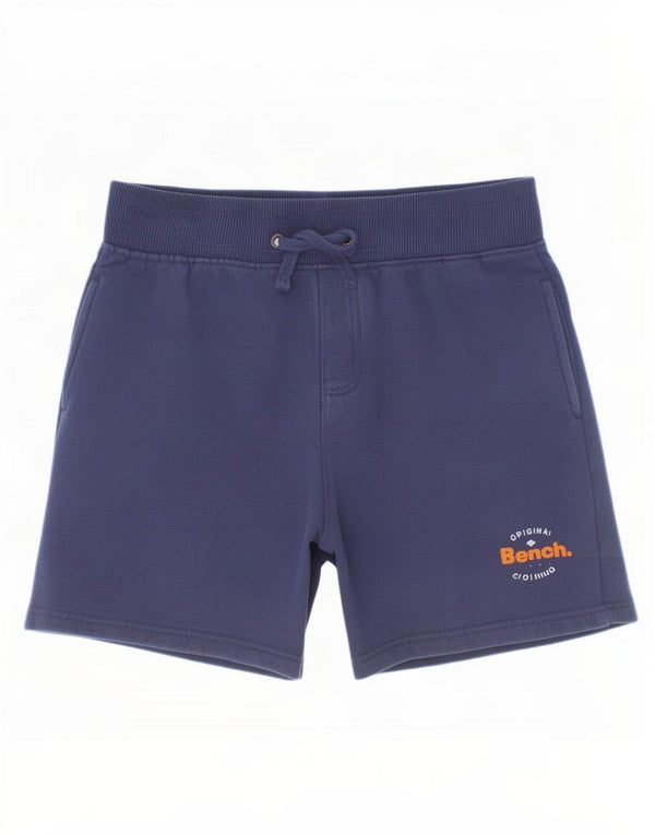 Bænk drenge sportsshorts 9-10 år Medium marineblå bomuld