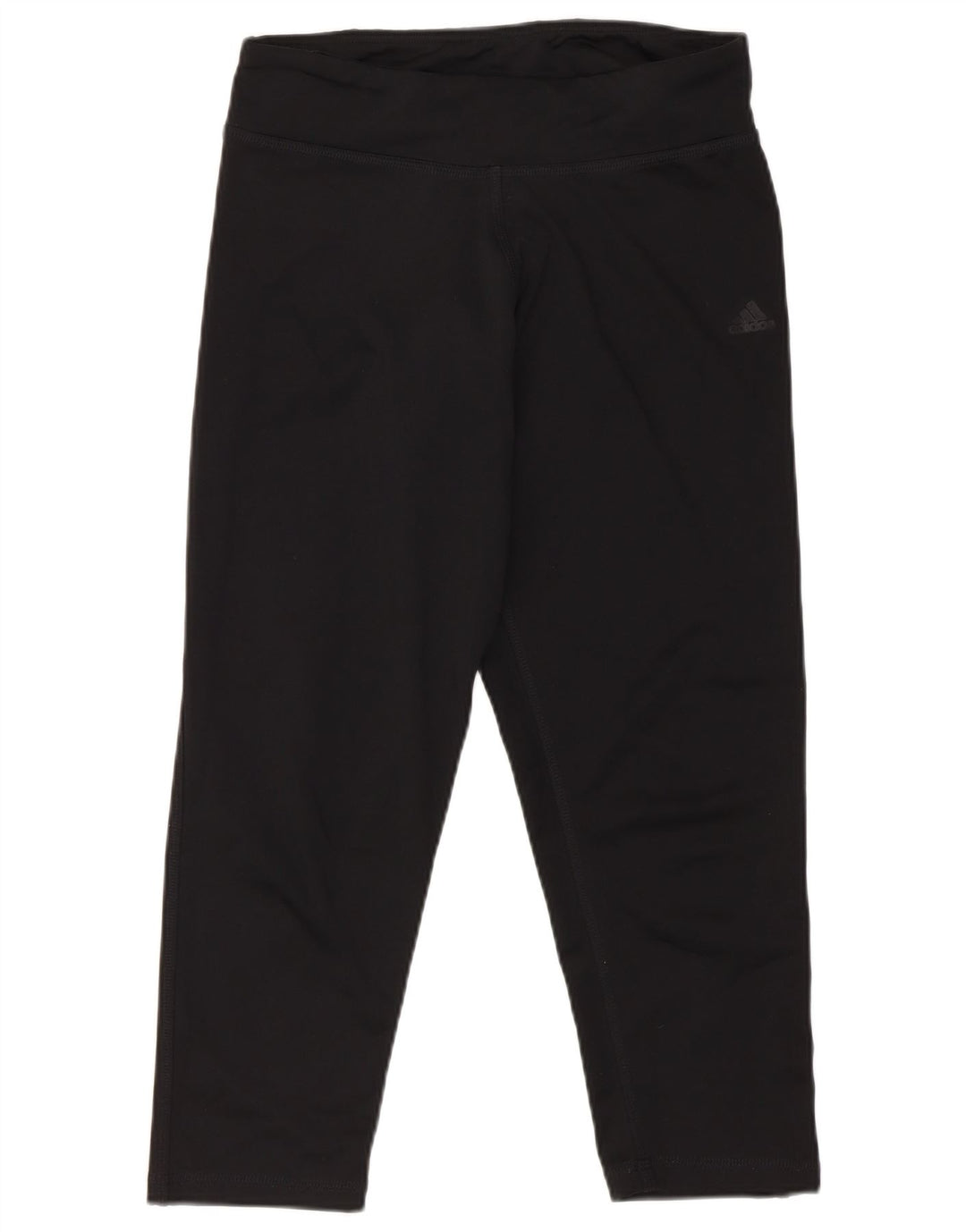 Adidas Dame Capri Leggings UK 8/10 Small Black Polyester