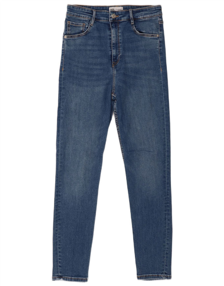 Zara Dame Skinny Jeans EU 40 Medium W30 L27 Blå