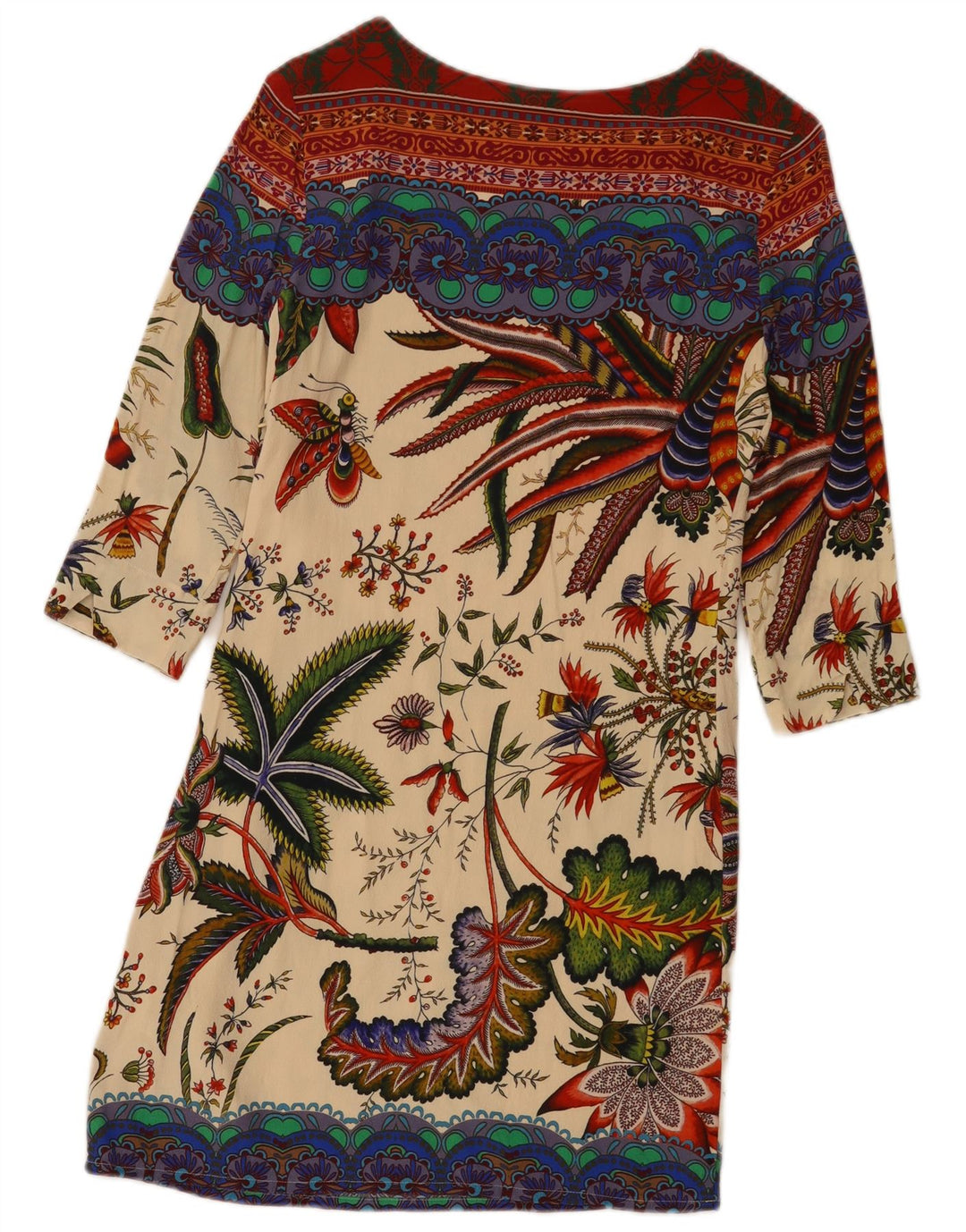 DESIGUAL Graphic Shift Kjole til kvinder EU 36 Small Multicolored Floral