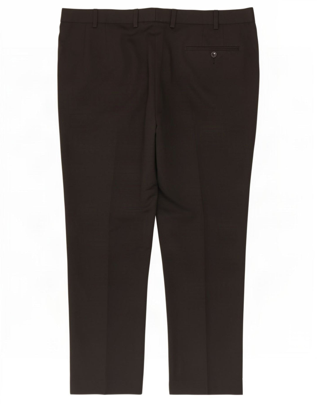 Marks & Spencer Herre Regular Fit Suit Bukser W40 L29 Sort Polyester