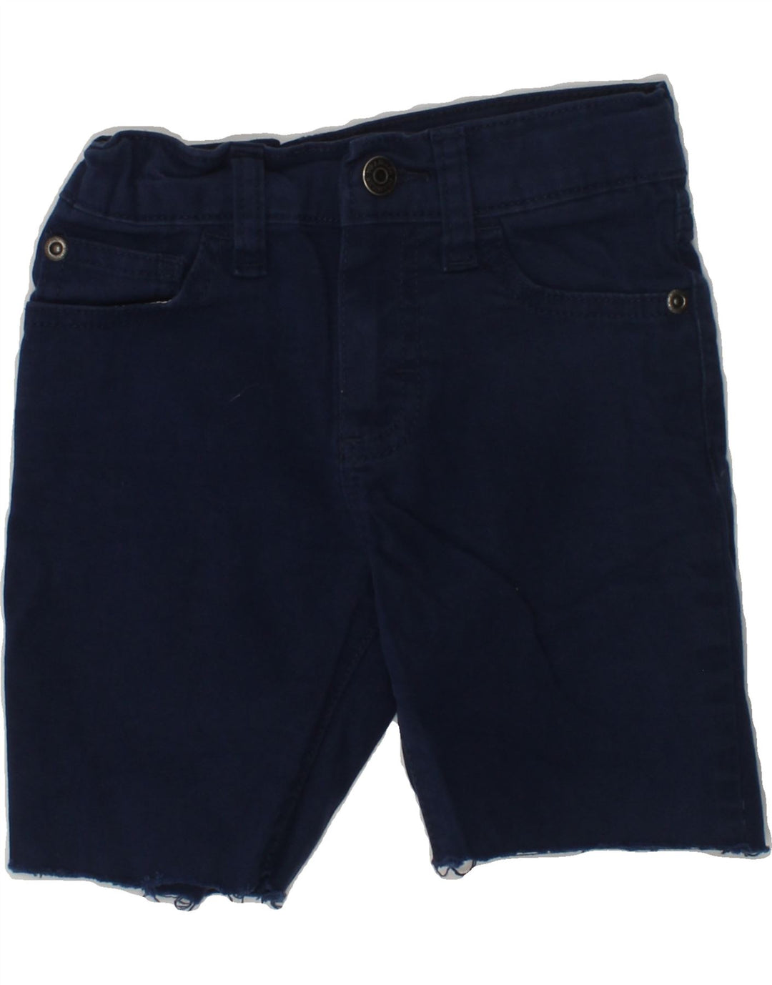 WRANGLER Boys Denim Shorts 2-3 Years W20 Navy Blue Cotton | Vintage Wrangler | Thrift | Second-Hand Wrangler | Used Clothing | Messina Hembry 