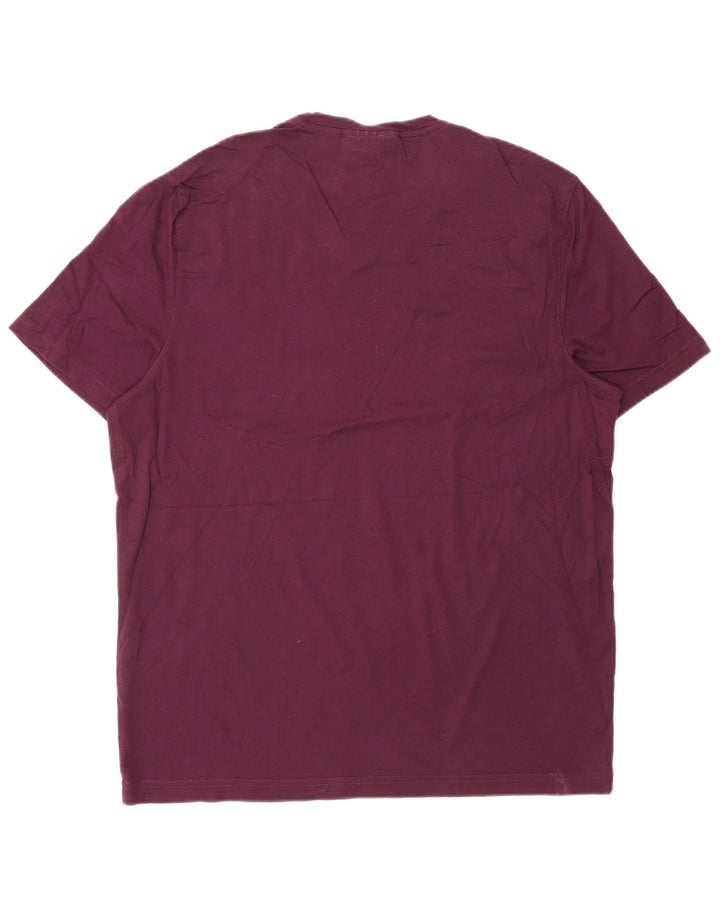 MICHAEL KORS Herre T-Shirt Top Stor Burgundy