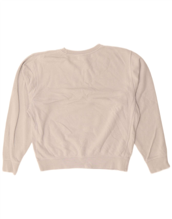 NIKE Sweatshirt Jumper UK 8 lille grå bomuld