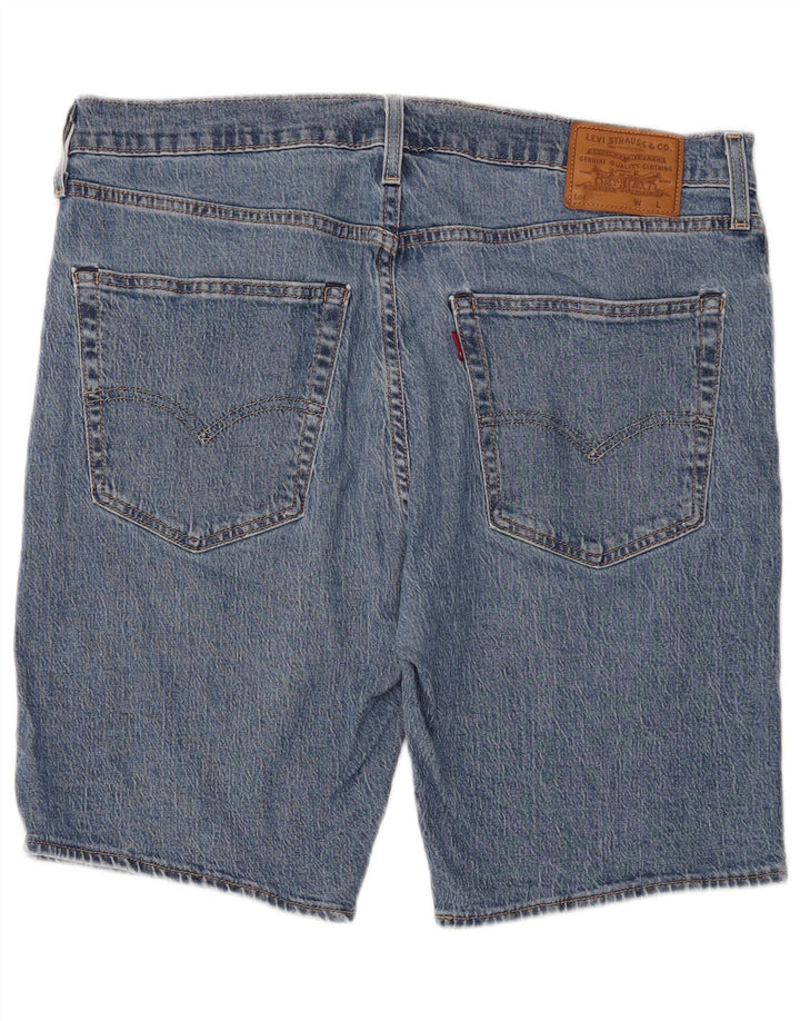 LEVI'S Mens 405 Denim Shorts W36 Large  Blue Cotton