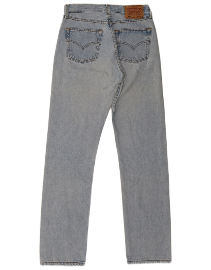 Levi's Herre 501 Straight Jeans W29 L32 Blå