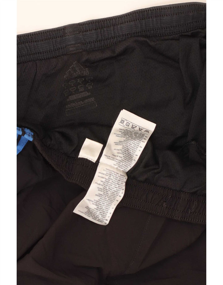 Adidas Herre Sportshorts Medium Sort Colourblock Polyester