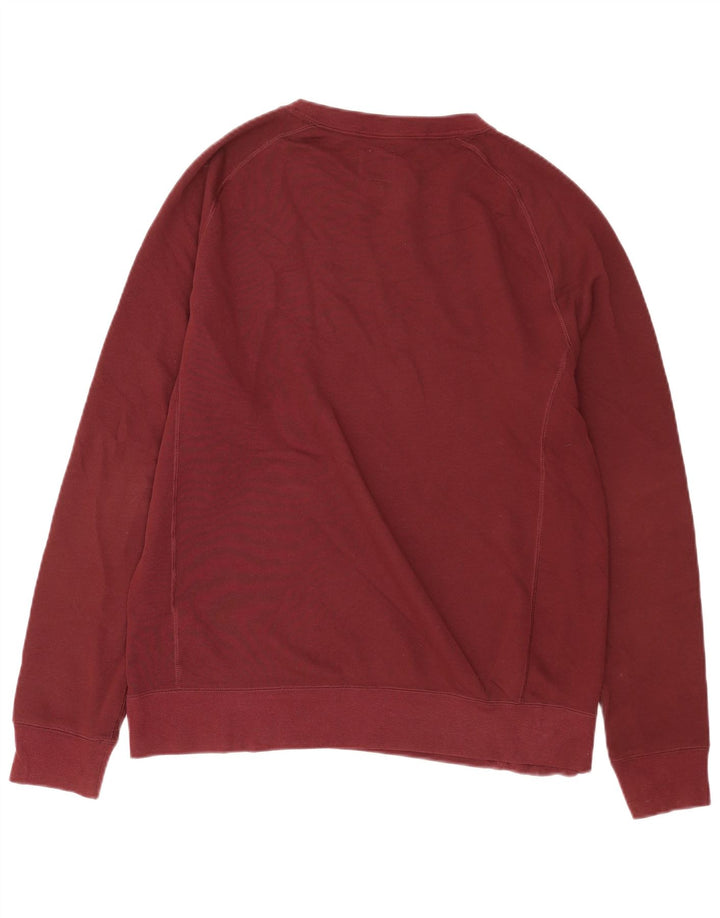 Champion Herre grafisk sweatshirt Jumper Medium Bourgogne bomuld