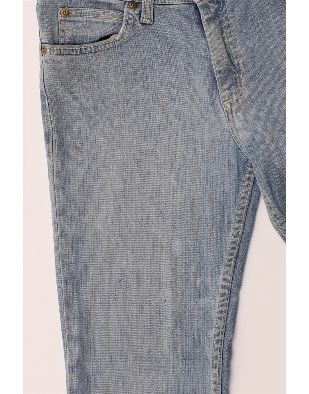 LEE Womens Straight Jeans W27 L28 Blue Cotton Vintage Lee and Second-Hand Lee from Messina Hembry 