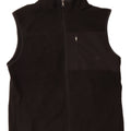 Marks & Spencer Herre Fleece Gilet UK 38 Medium Sort Polyester