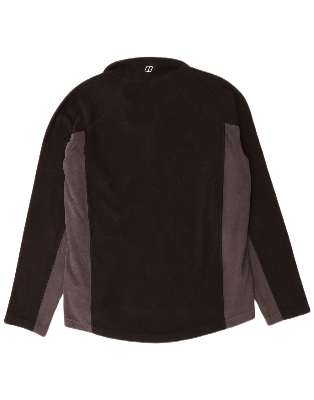 Berghaus Fleece Jumper med lynlås til mænd Medium Sort Colourblock Polyester