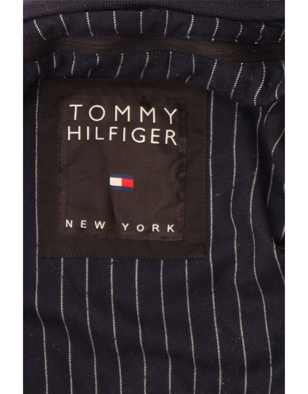 Tommy Hilfiger Herre Utility Jacket UK 38 Medium Sort Nylon