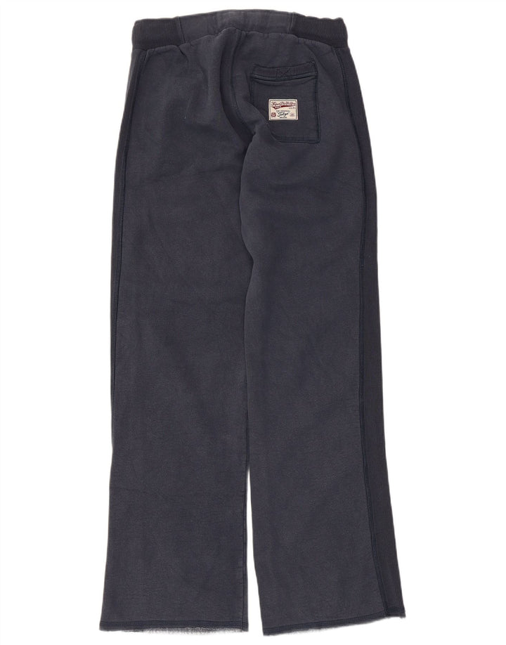 Superdry træningsdragtsbukser til kvinder UK 10 Små marineblå bomuld