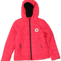 Hurley Girls Polstret hættejakke 12-13 år Stor Pink Polyester