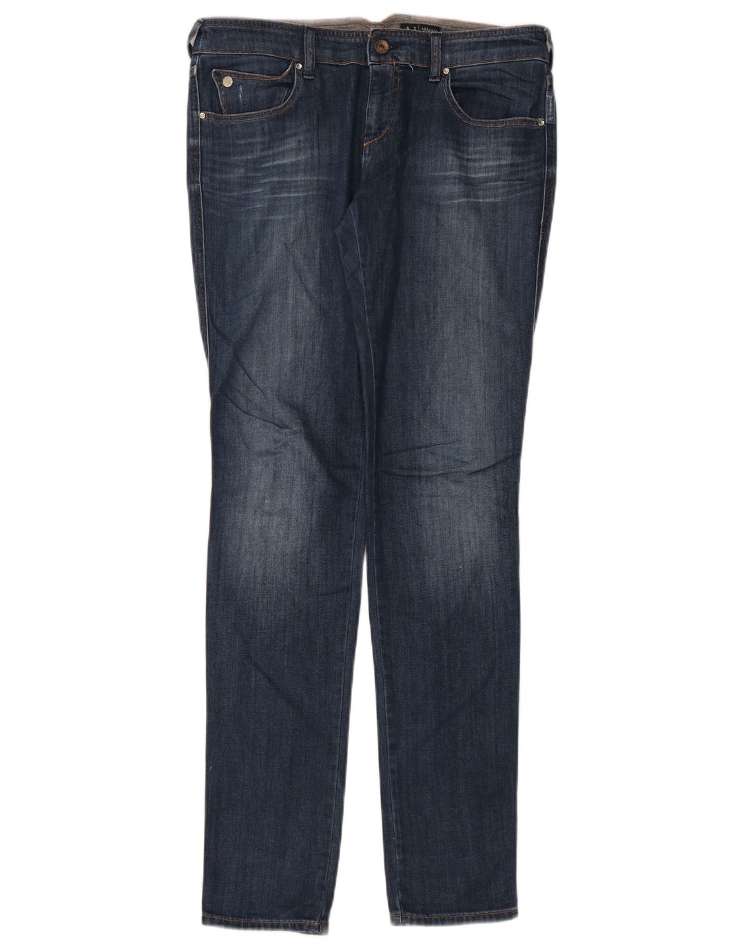 Armani Skinny Jeans til kvinder W30 L34 Marineblå