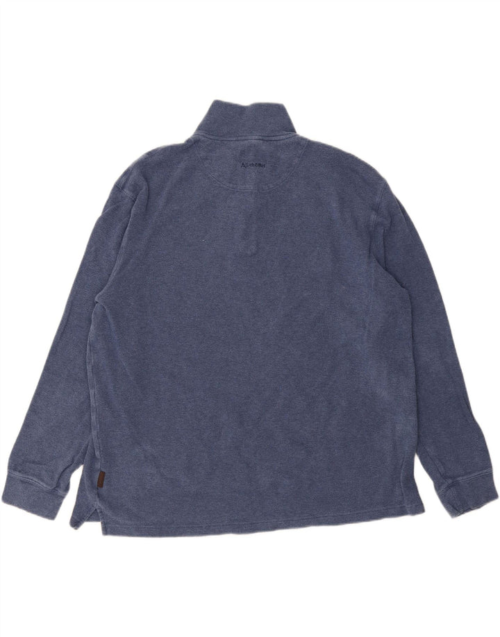 SCHOFFEL Sweatshirt med lynlås til mænd 2XL blå bomuld