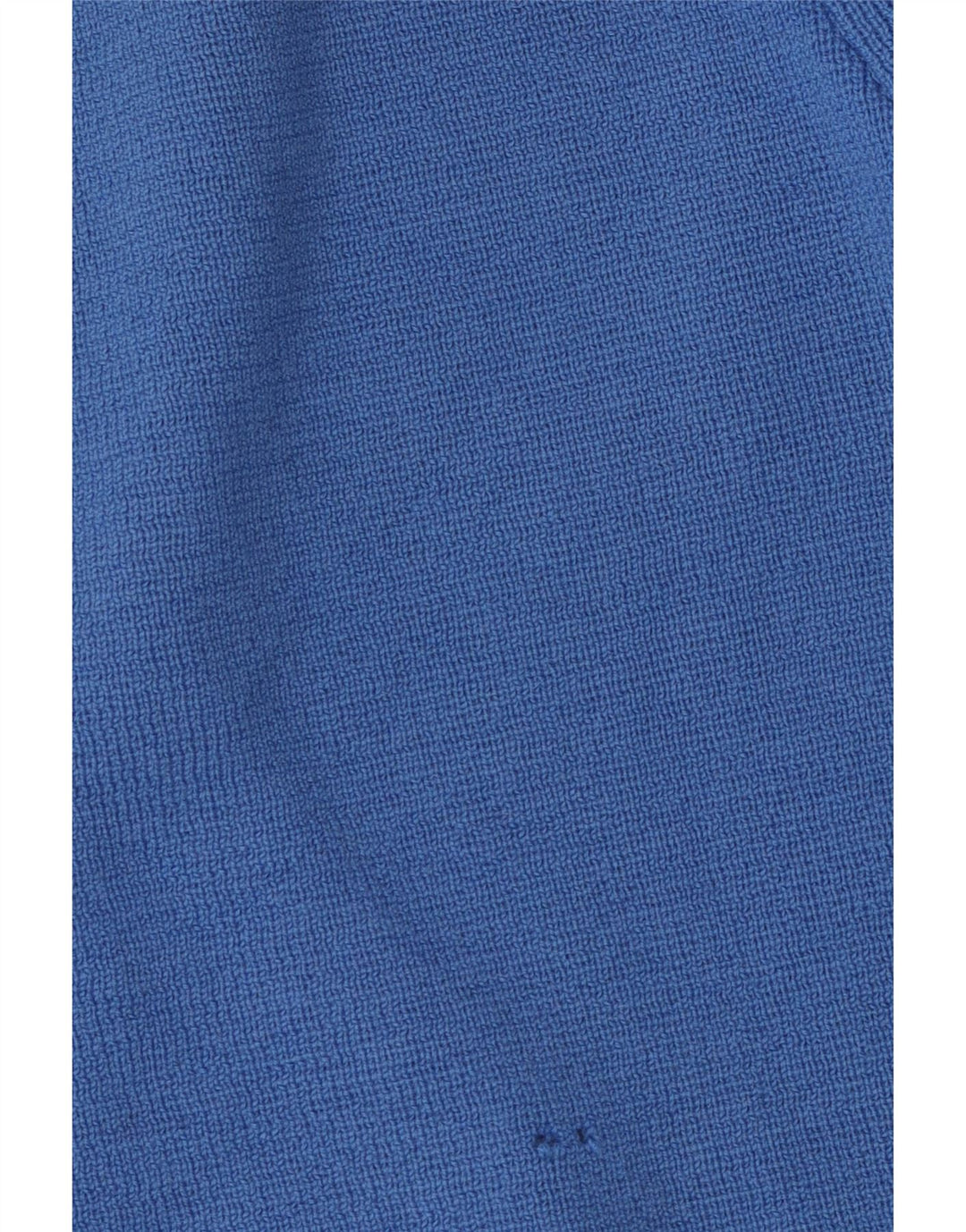 Vintage Dame Dobbeltradet Cardigan Sweater UK 16 Large Blue